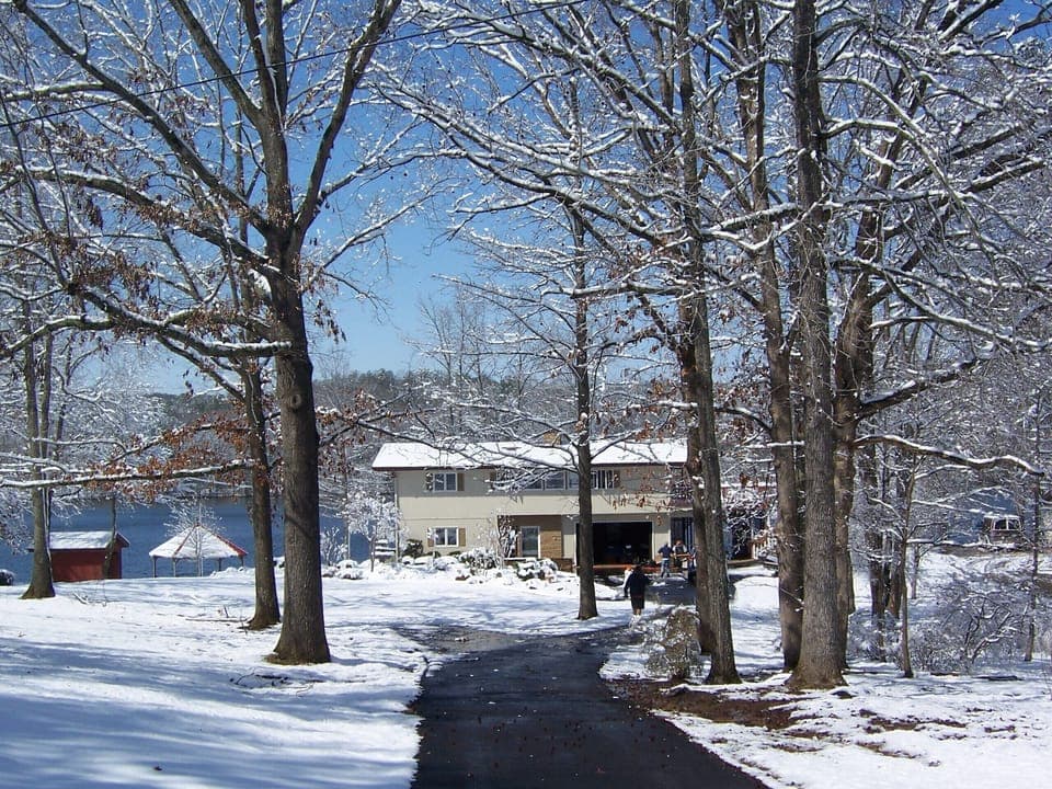 Sometimes it snows