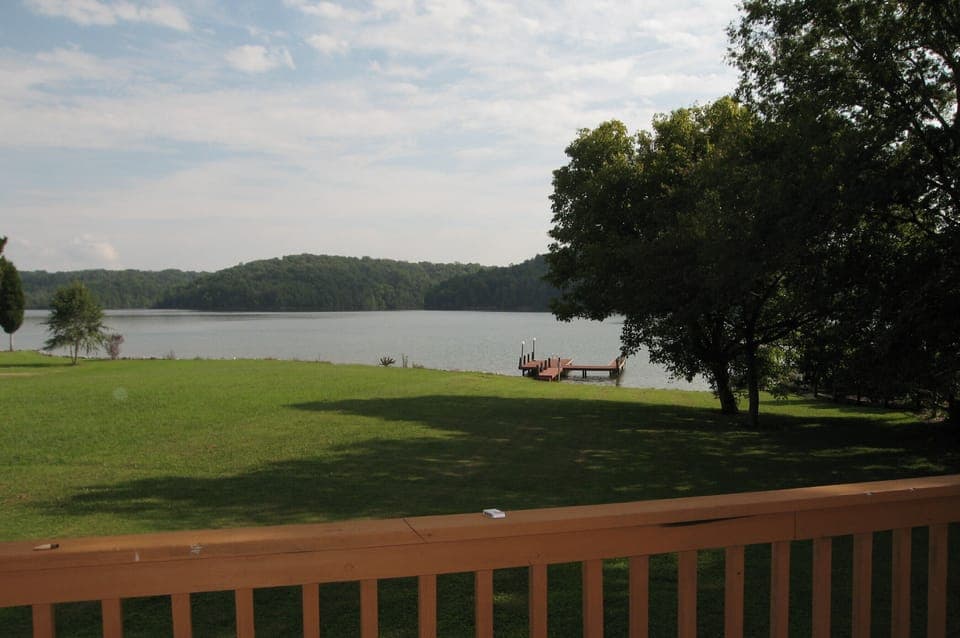 View from deck