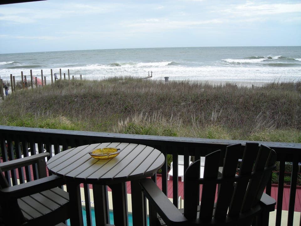View of Atlantic from deck