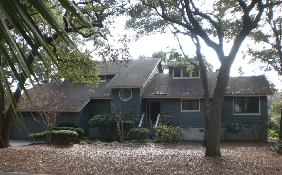 Front of house.
