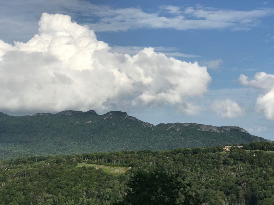 View from the balcony 