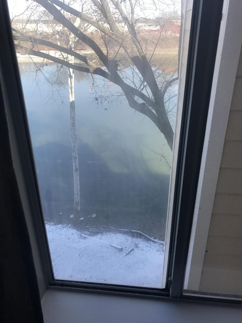 View from Master bedroom window