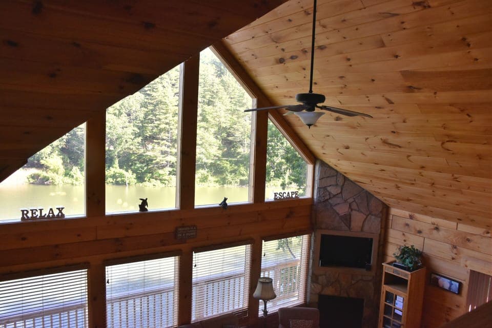 Loft View of Living Room