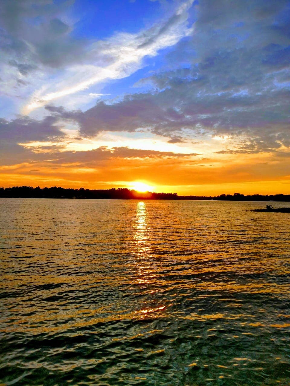 Amazing sunsets from the dock.
