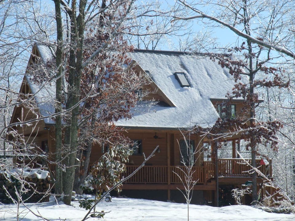 West side of Tucked Inn
