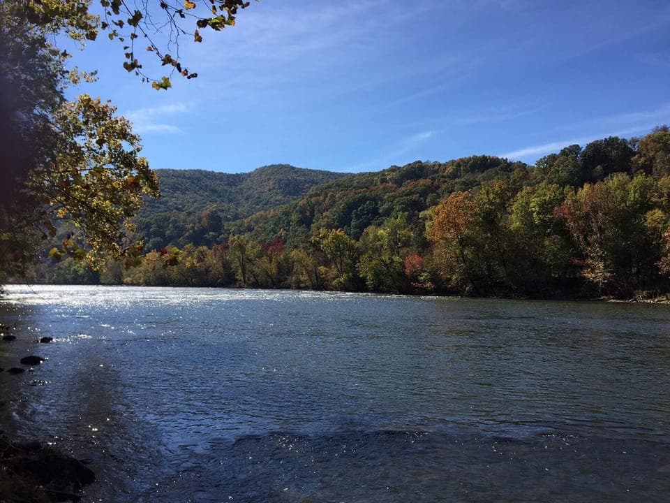 Riverfront at MoonDance River Cabin