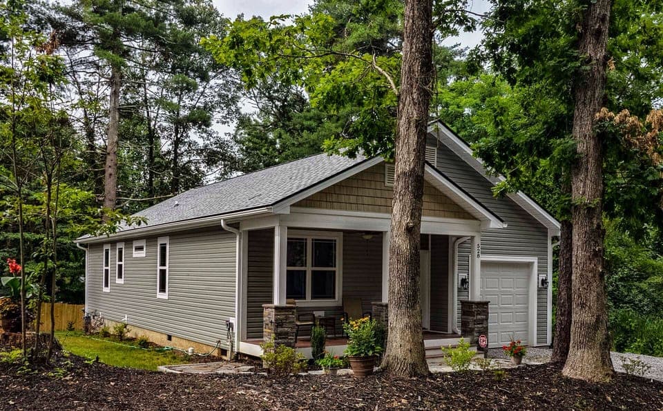 Front view of our home.