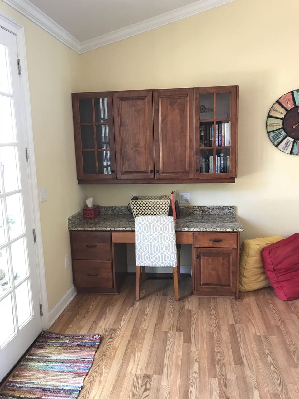 Desk Area by Entry