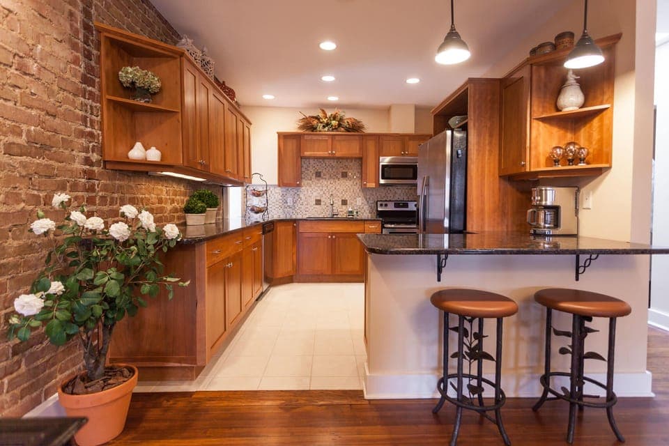 large kitchen 
