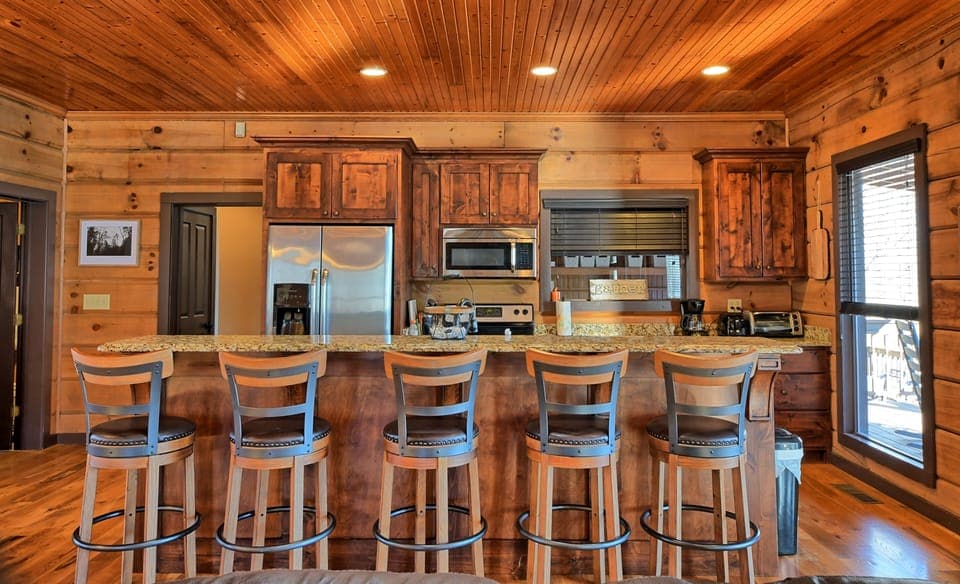 Recently updated fully equipped kitchen
