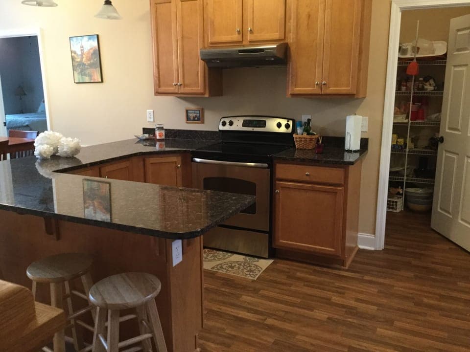 Kitchen and pantry
