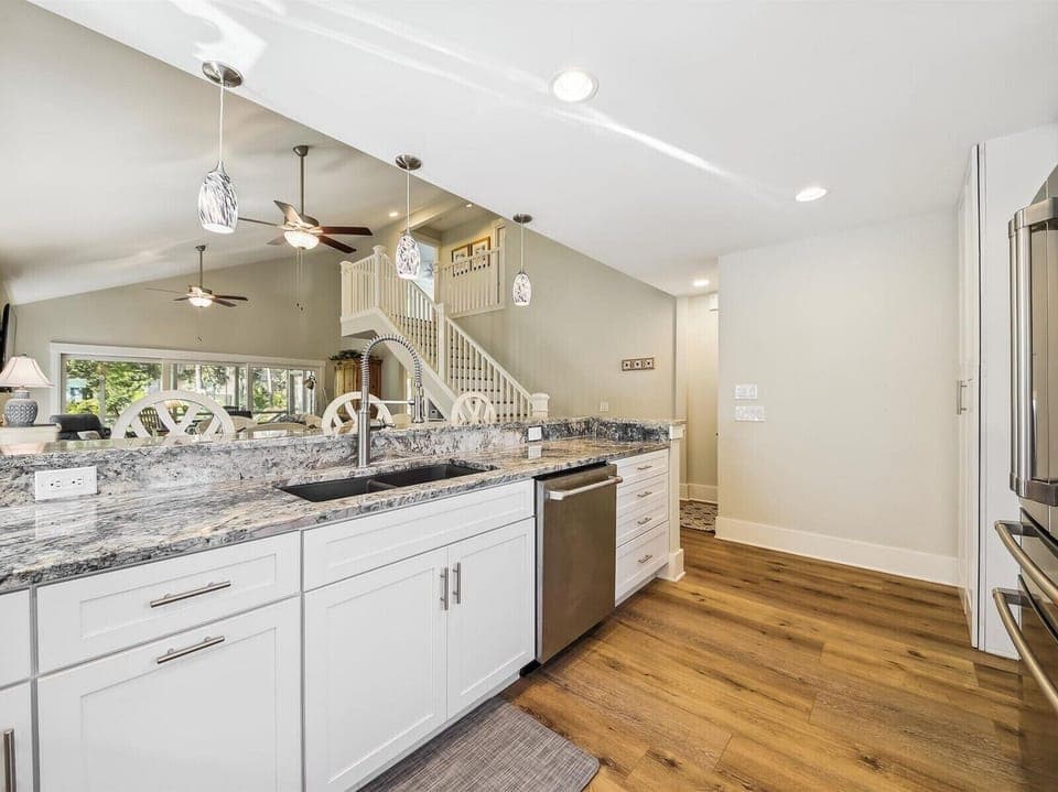Kitchen with Stainless Steel Appliances at 11 Beachside Drive