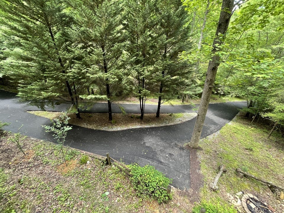 Plenty of parking