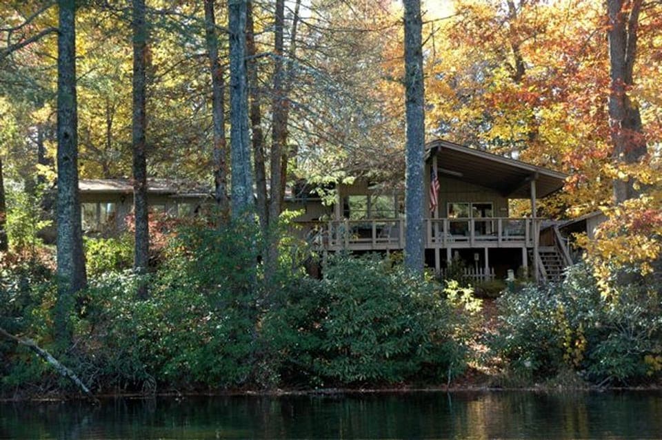 View from the lake