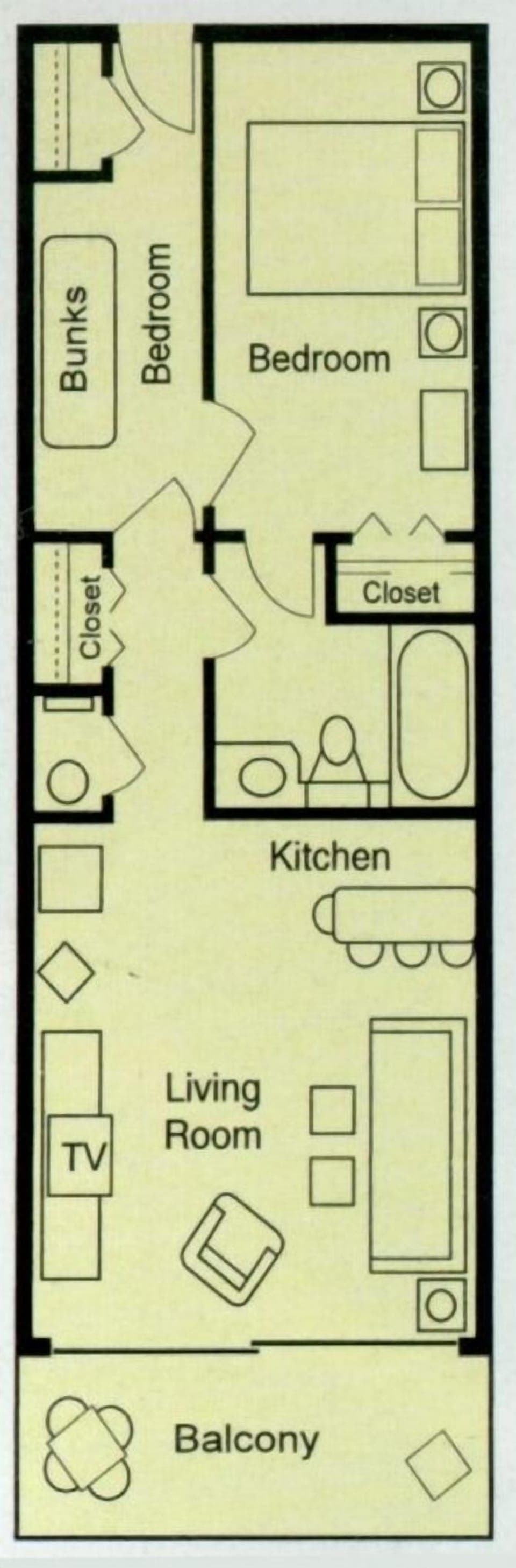 Blueprint of Sea Cabin