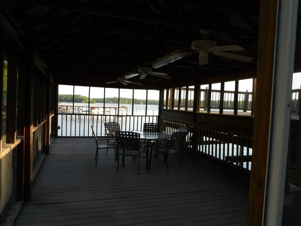 Screened in Dock