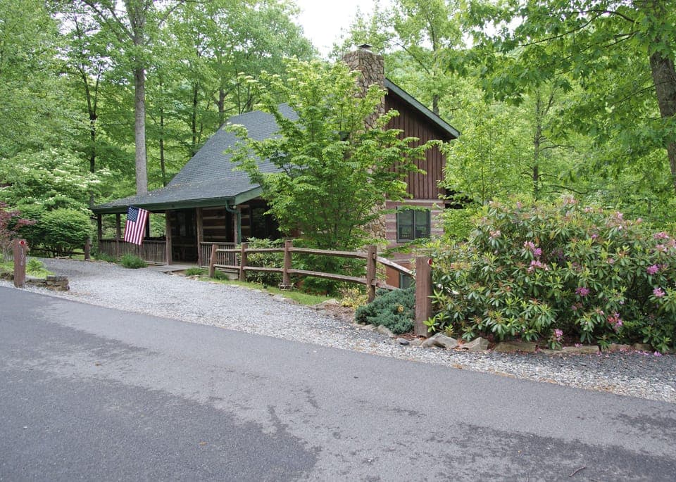 Front of cabin