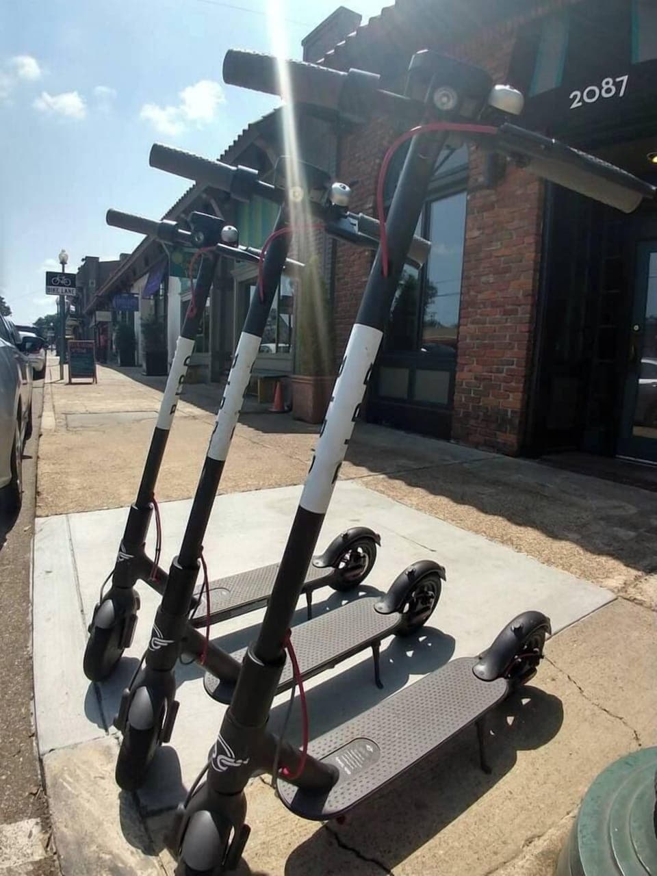 Hop on an electric scooter! Simply download the `Bird` app to zip around town. The app shows you their exact locations, but you’ll generally find them scattered throughout Midtown and Downtown.