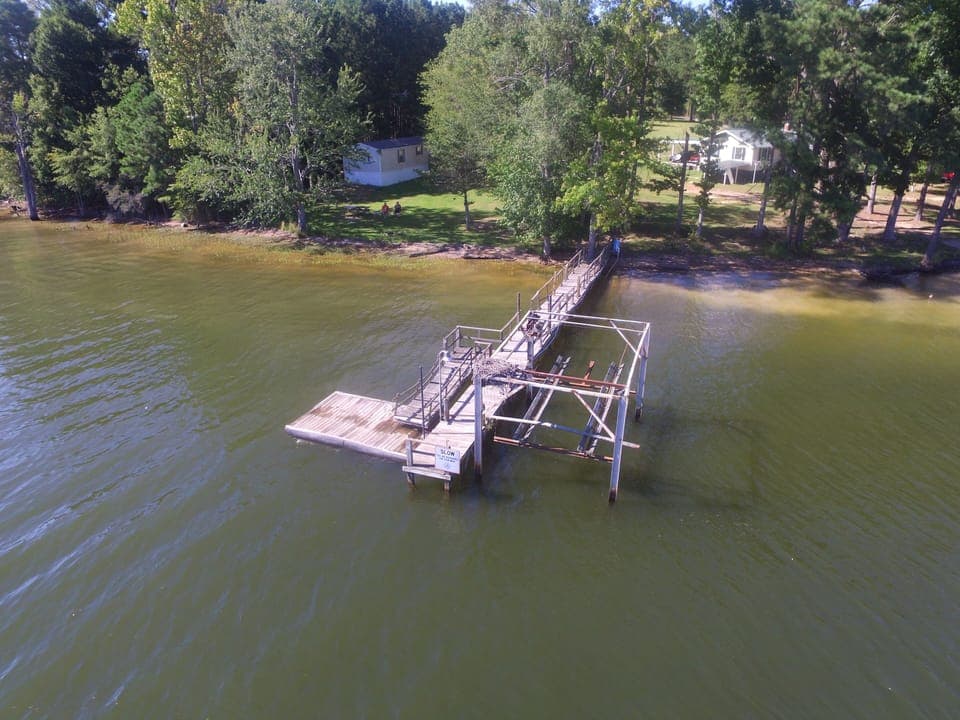view of dock