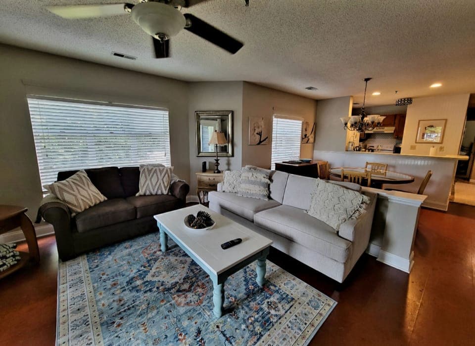 Open floor plan 