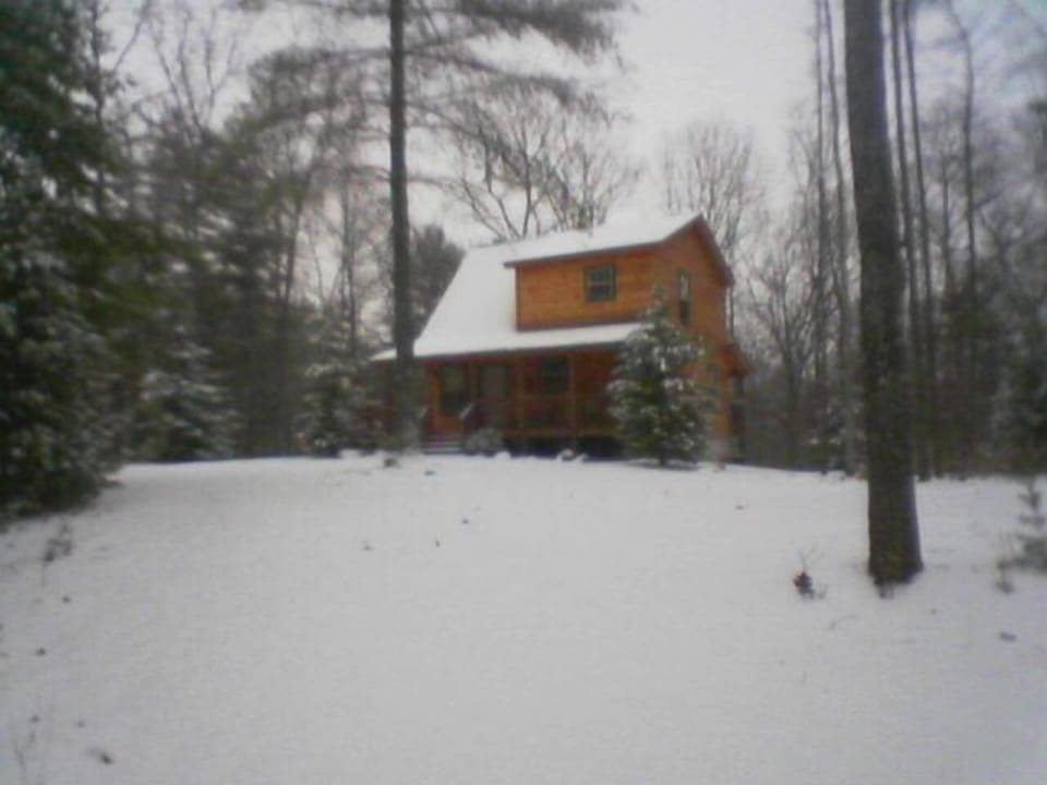 Snowy winter day.