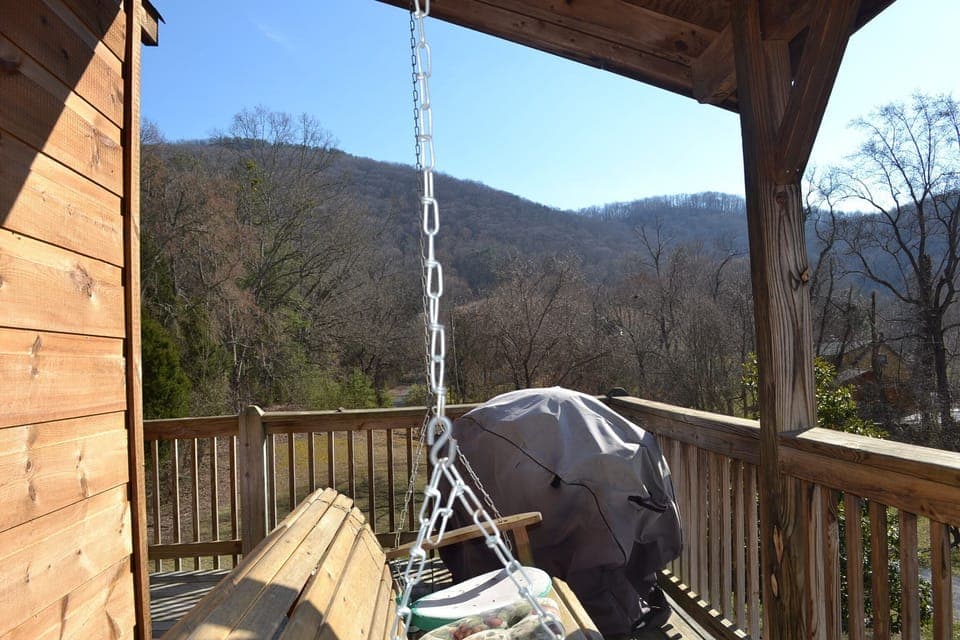 view from front porch
