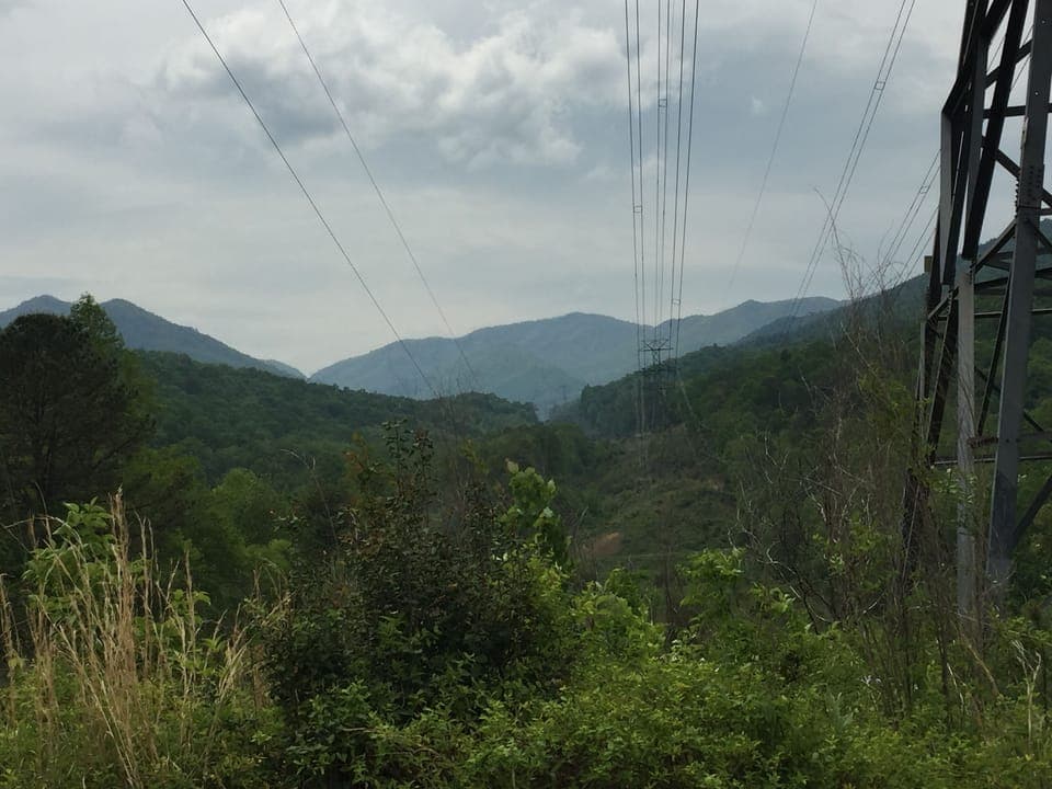 View from short hike from cabin.