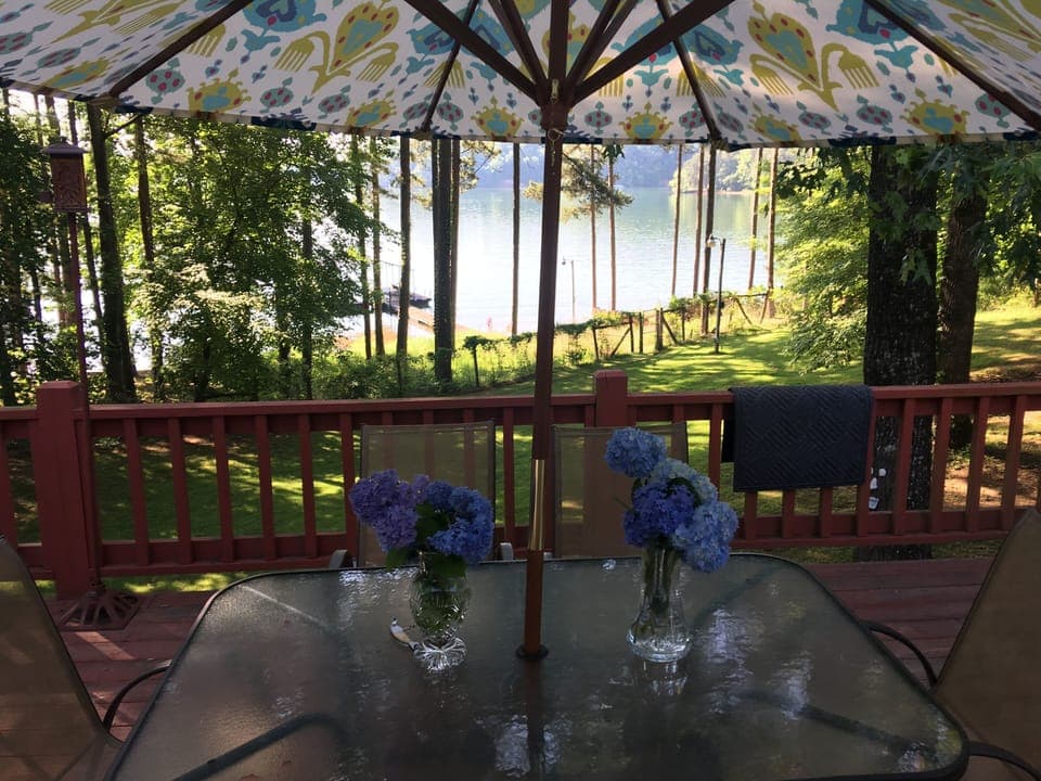 View from the deck