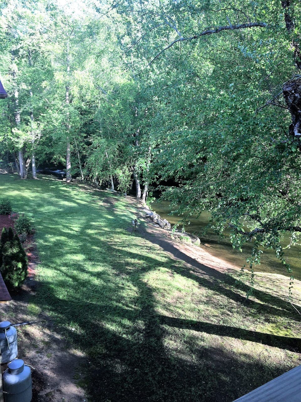 View from the covered deck. It's even better in person.
