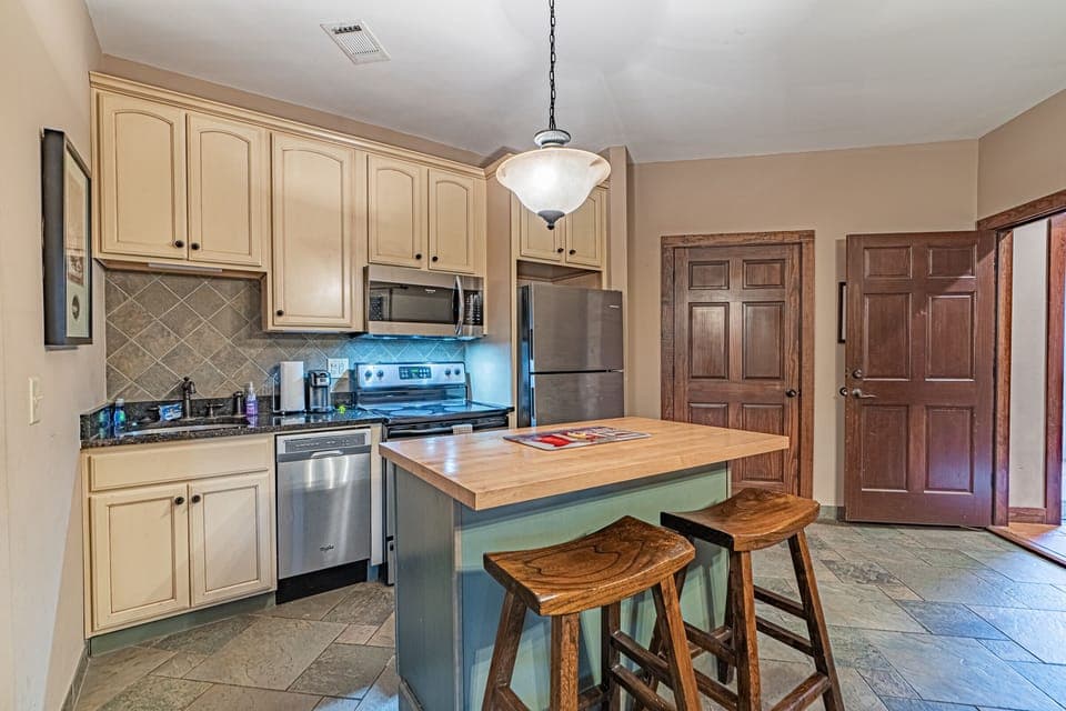 Unit A kitchen
