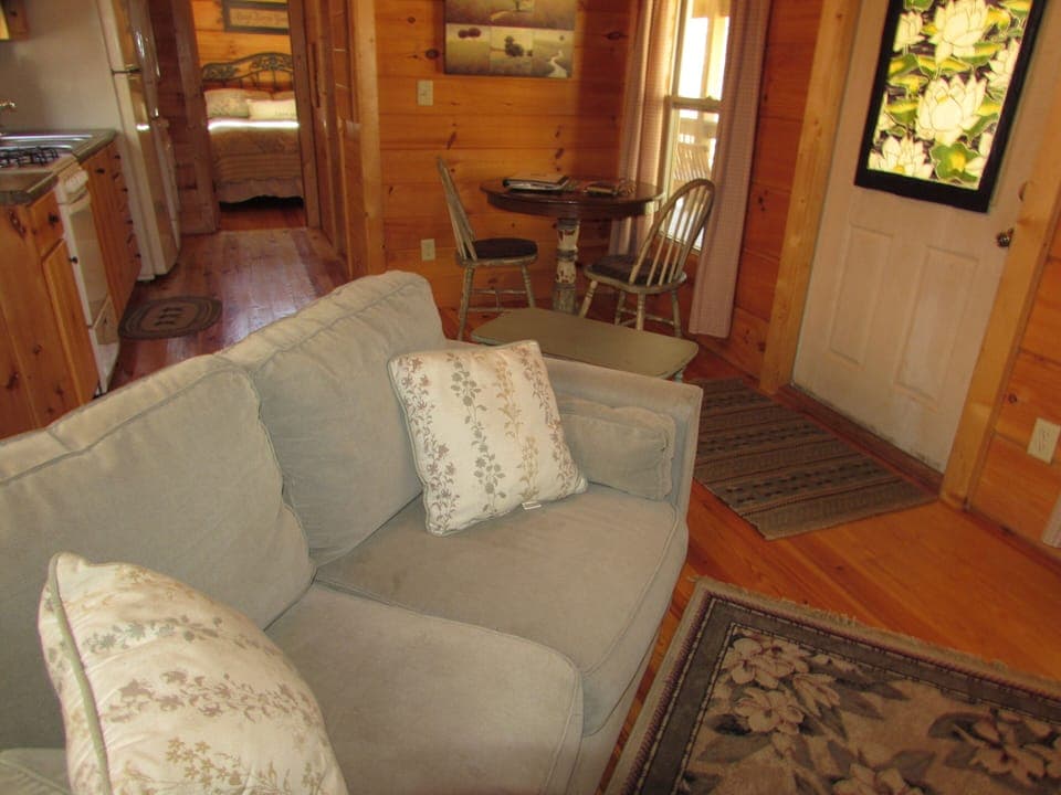 Cozy comforts abound