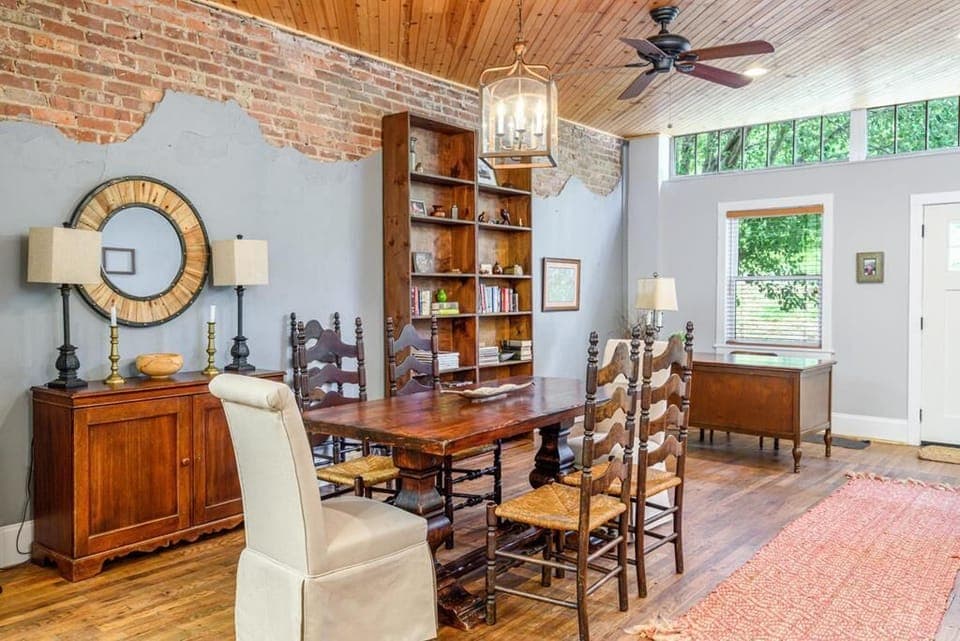 Dining area view