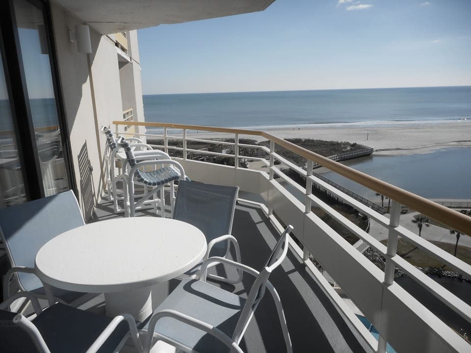 Recently "Refreshed" Balcony