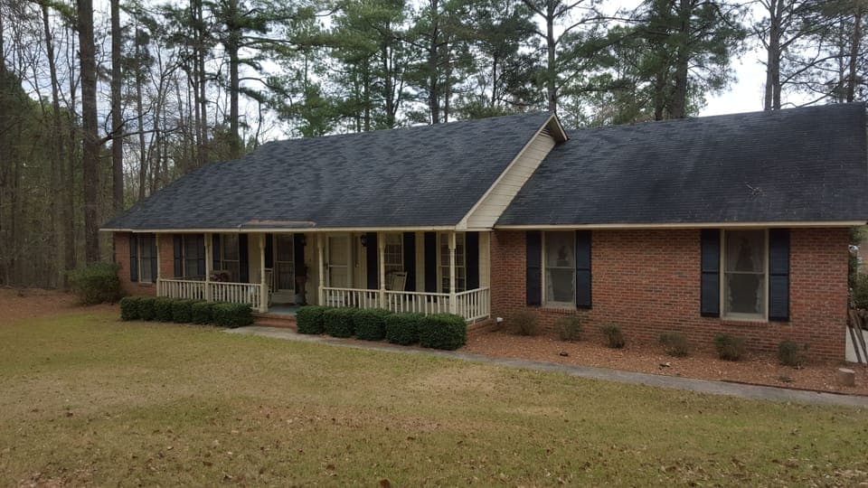Front of the house