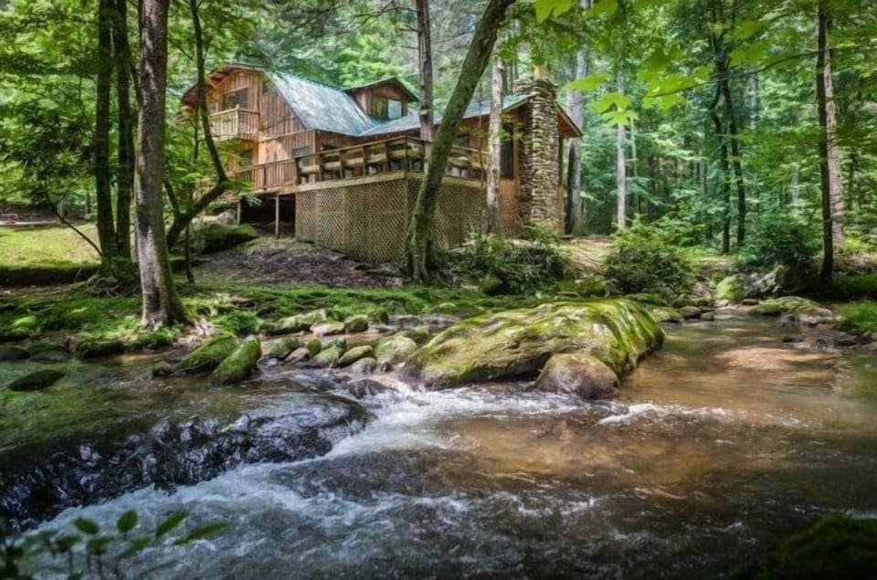 View from Creek