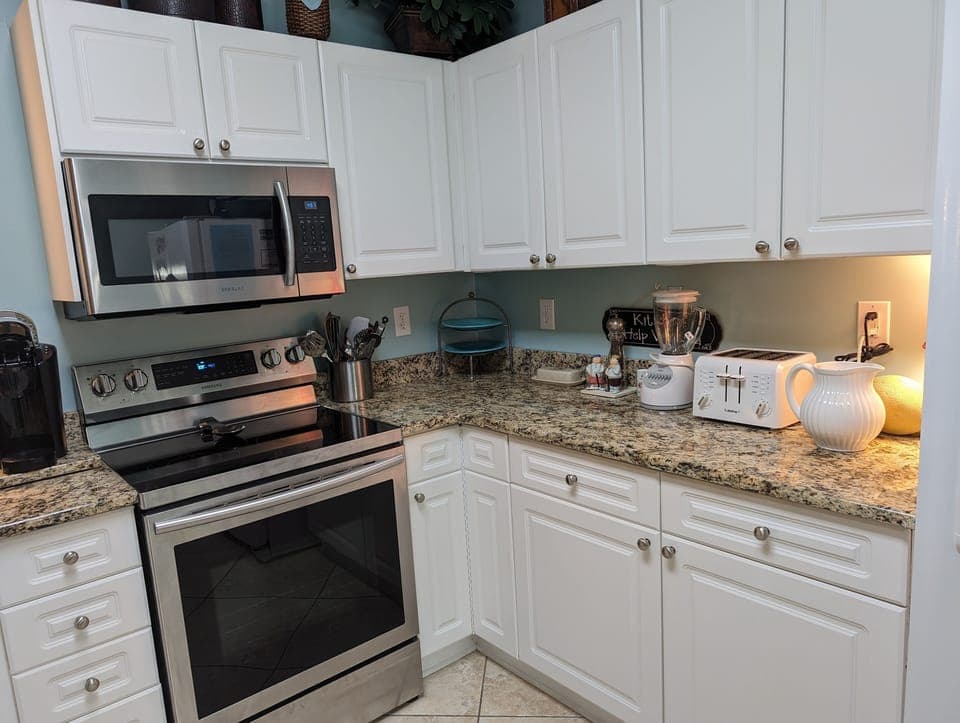 Granite Throughout
