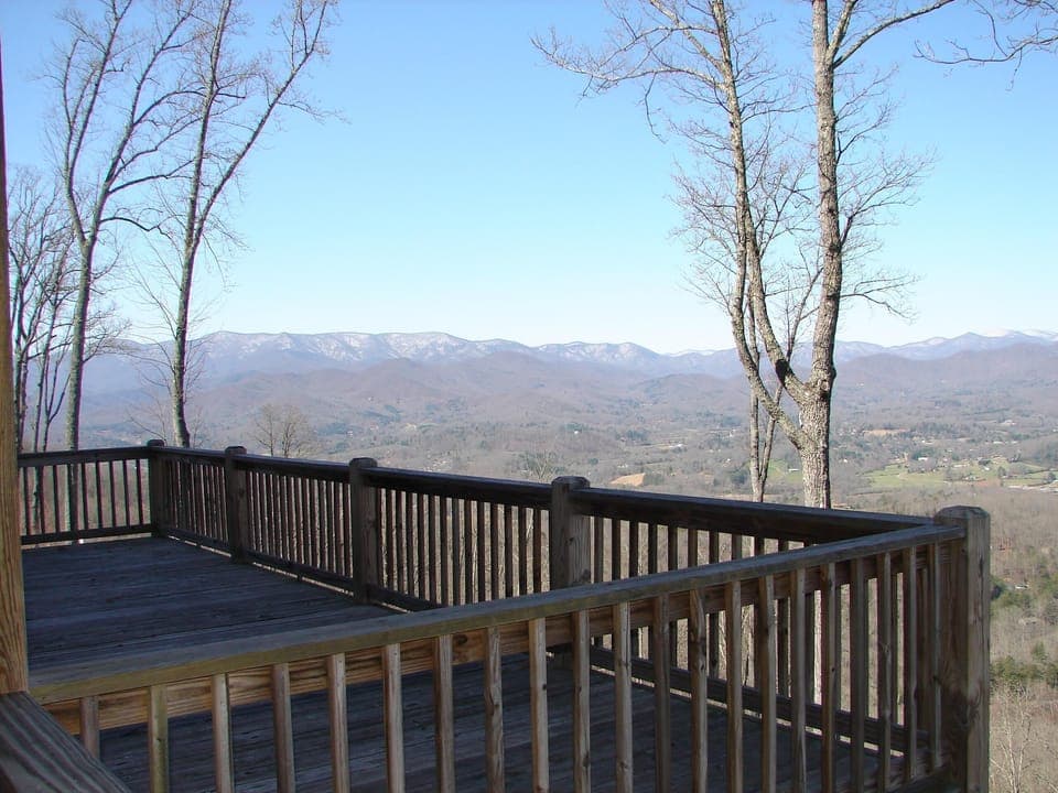 Southwest view from the deck