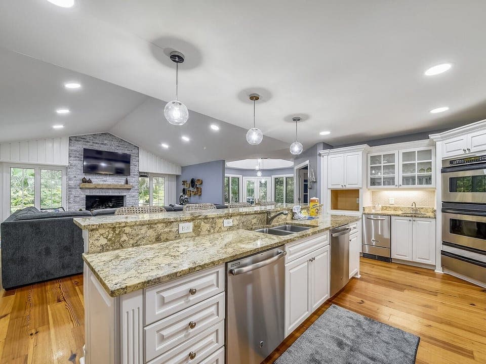 Kitchen at 14 South Beach Lane