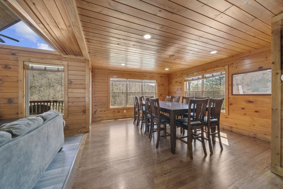 Large dining area