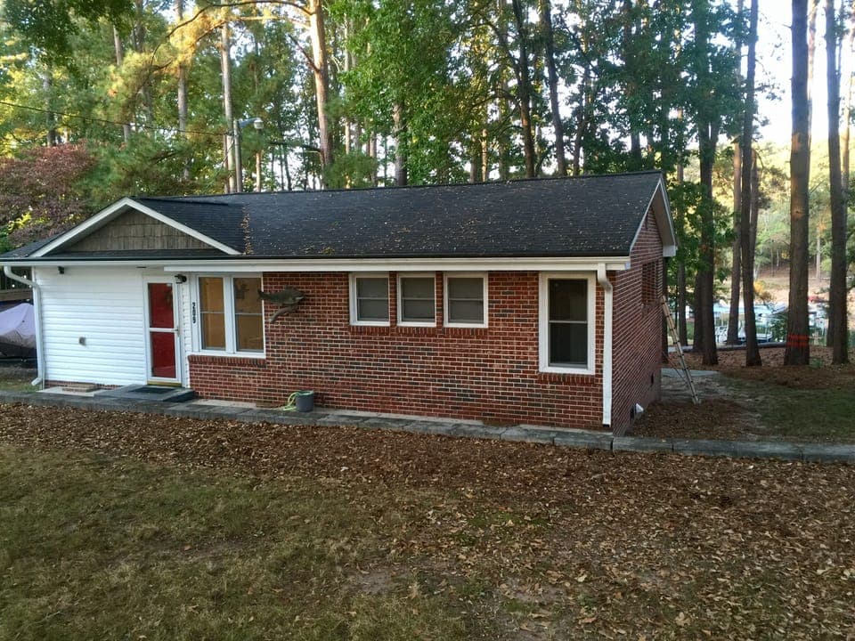 Front of the house