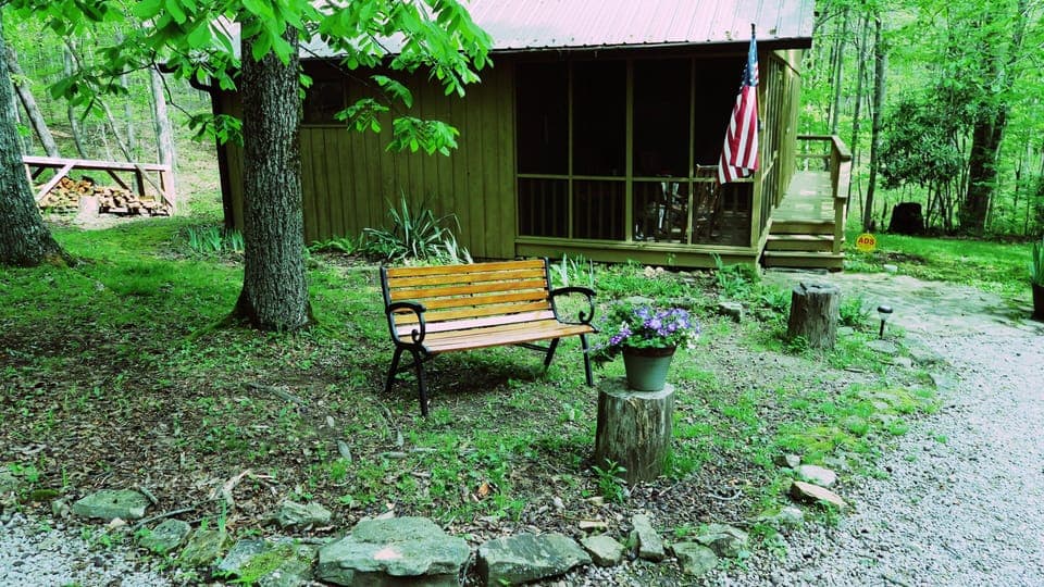 Enjoy our Cozy Cabin in the forest at Clifftops