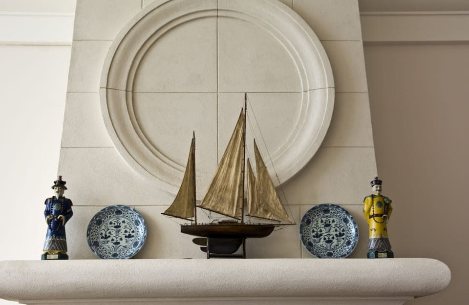 Fireplace detail
