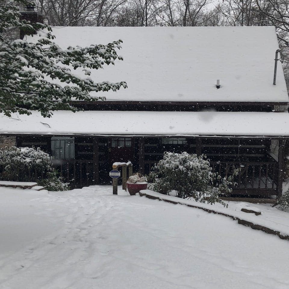 5 inches of Snow on a January 2018 Trip