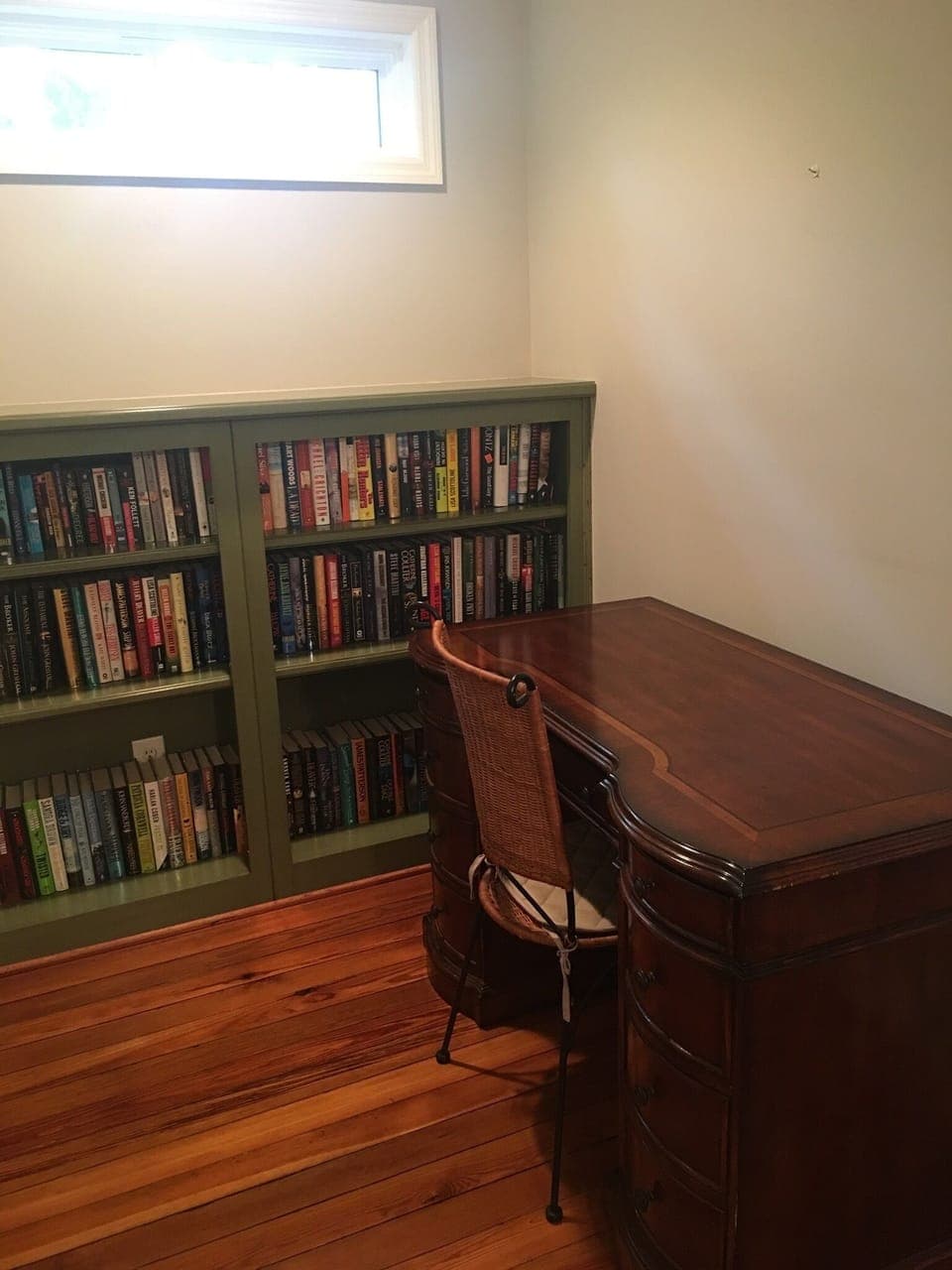 Study area on the upstairs landing which can be used as a home office
