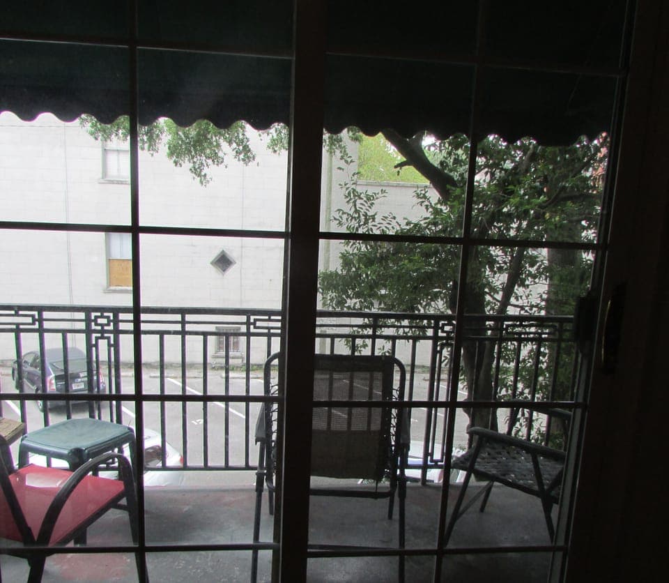 Living room balcony