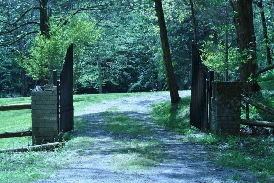 Gate entrance 