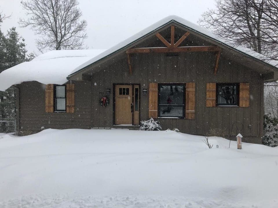 Front view of house Dec 2018
