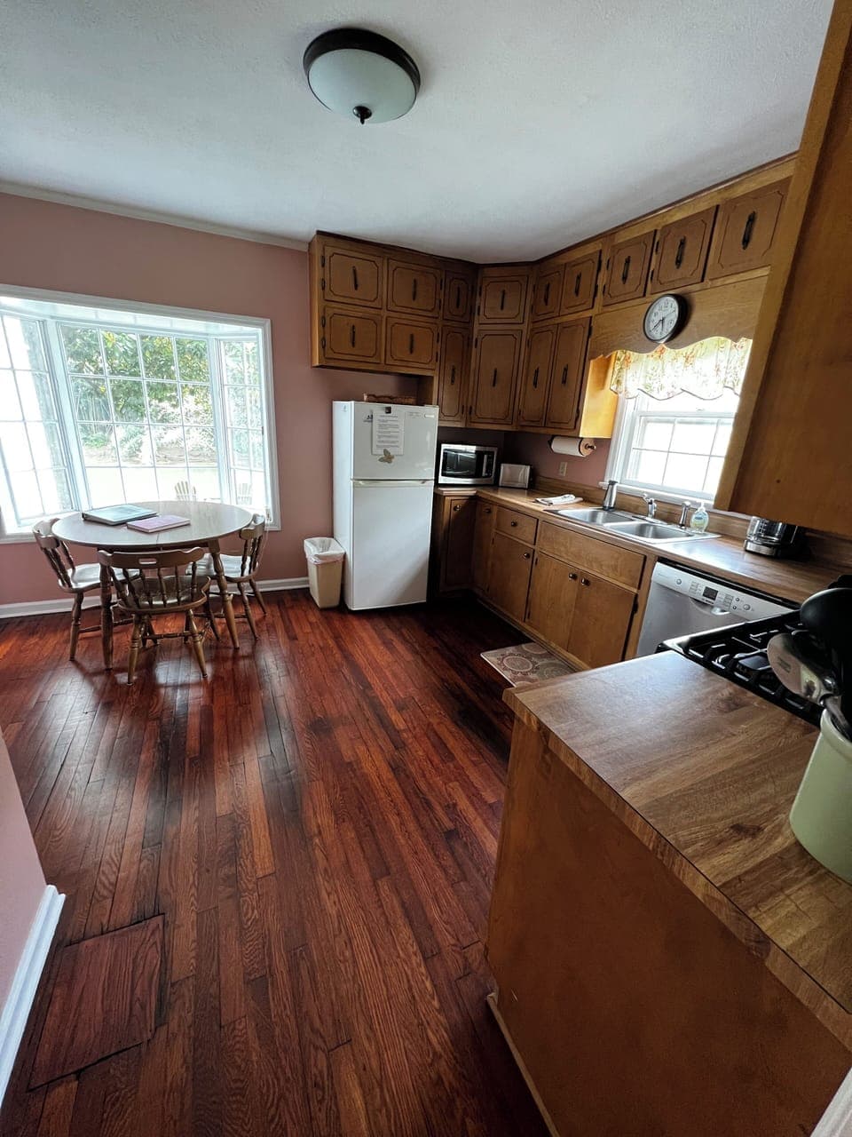 Kitchen looking out to the river