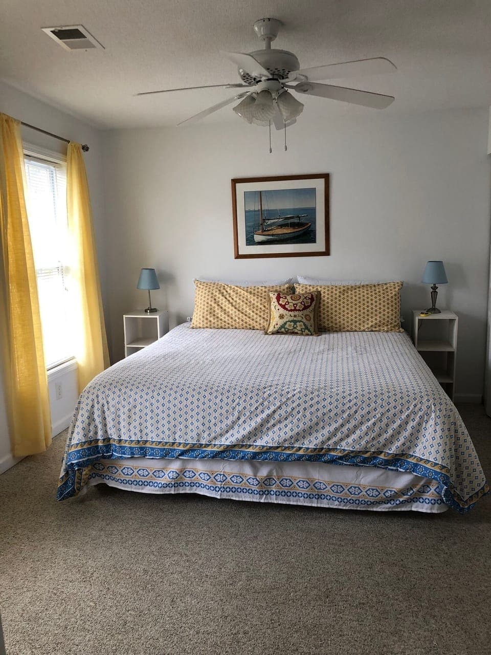 Bedroom 2 - King bed with attached full bath and washer/dryer