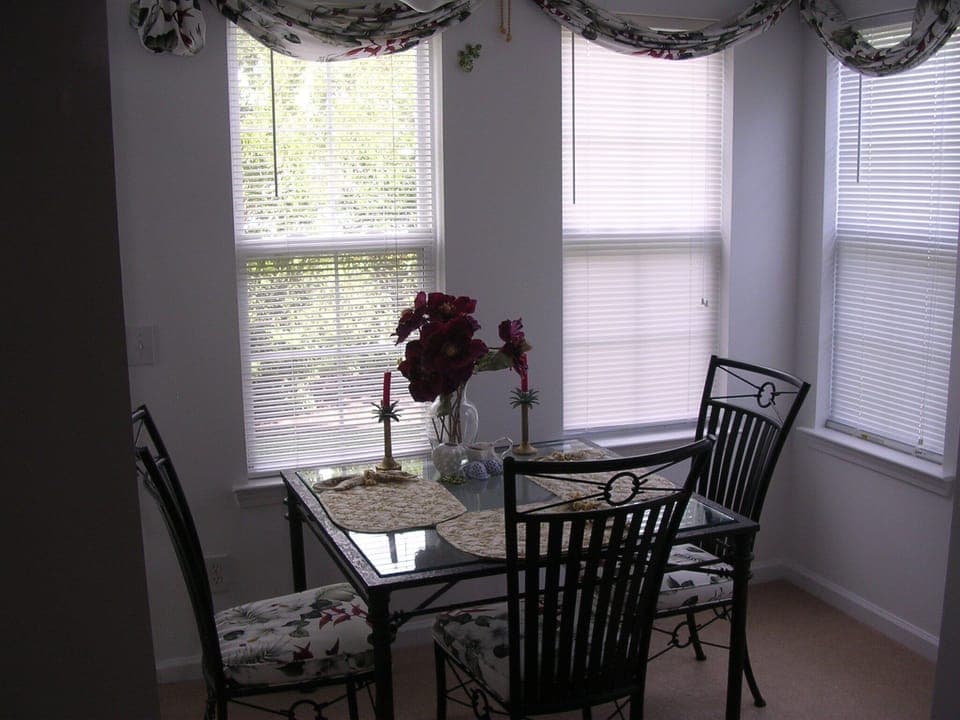 Sun room breakfast area
